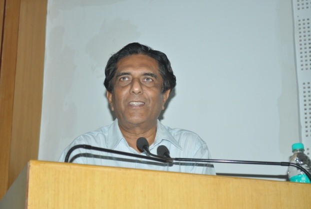 Pro Vice-Chancellor Prof A..J. Chaudhury inaugurating the theme of World IP Day